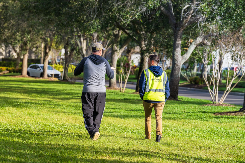 landscaping crew member and HOA board member